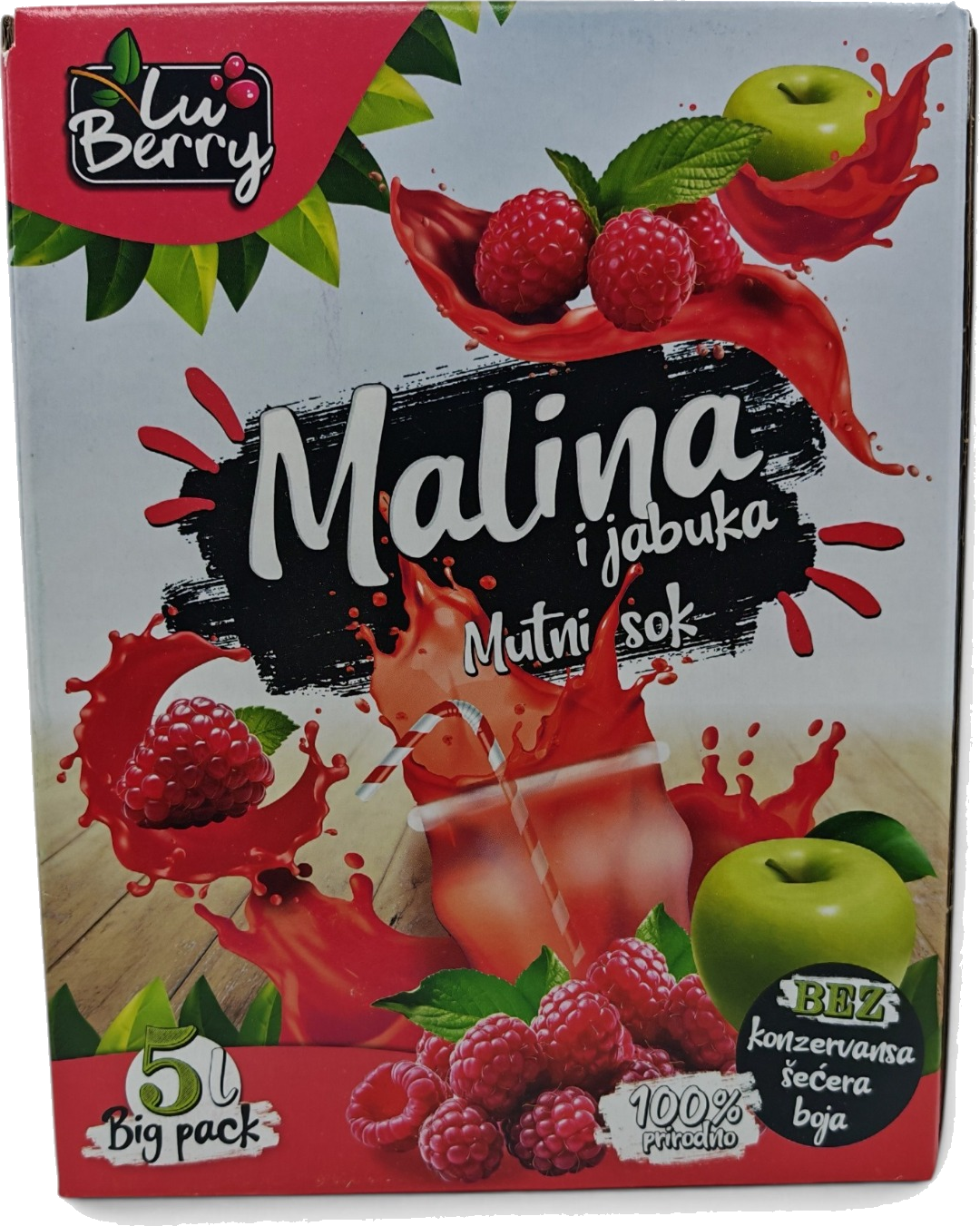 Big Pack Malina i jabuka 5 l
